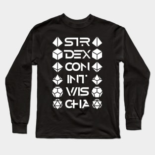 Character Abilities Long Sleeve T-Shirt